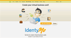 Desktop Screenshot of identyme.com