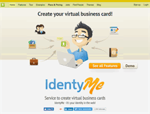 Tablet Screenshot of identyme.com